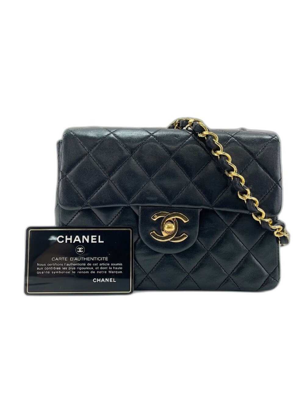 Chanel Shoulder Bag Mini Quilted